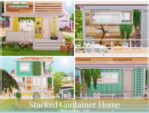 Stacked Container Home