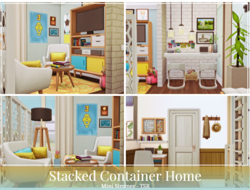Stacked Container Home