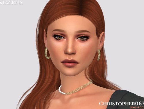 Stacked Earrings / Christopher067