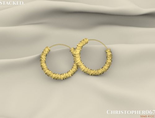 Stacked Earrings / Christopher067