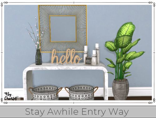Stay Awhile Entry Way (Part 1)