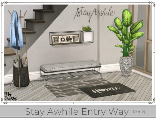 Stay Awhile Entry Way (Part 2)