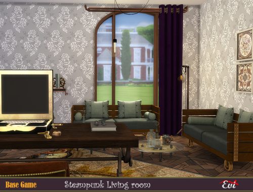Steampunk Living room