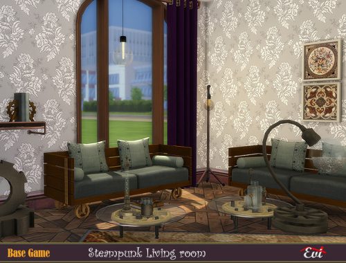 Steampunk Living room