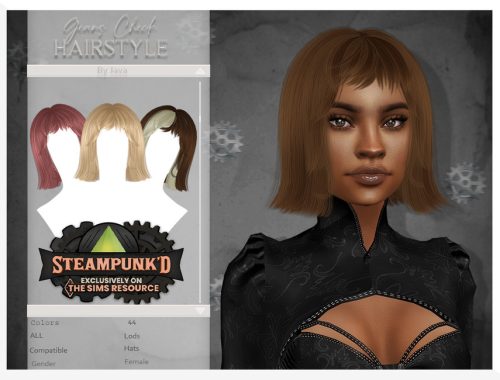 Steampunked- Gear Check (Hairstyle)