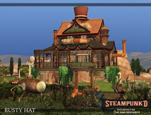 Steampunked - Rusty Hat | CC only TSR