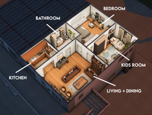Stonestreet Apartments 4 - Kids Room (TSR only CC)