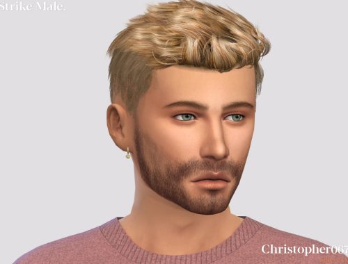 Strike Earrings Male