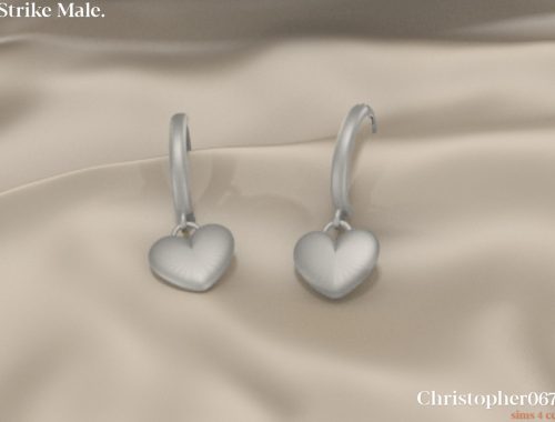 Strike Earrings Male