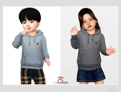 Stripes Hoodie 01 for Toddler