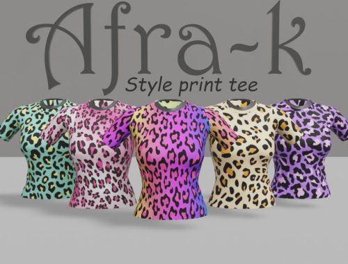Style print t-shirt
