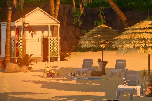Sulani Private Beach at Lily Sims
