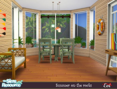 Summer on the rocks