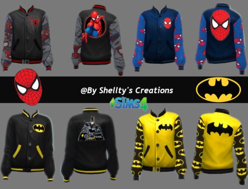 Super hero boy jackets