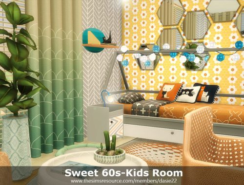 Sweet 60s-Kids Room