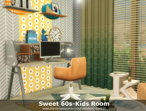 Sweet 60s-Kids Room