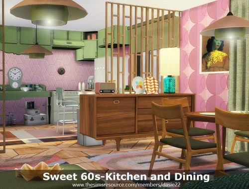 Sweet 60s-Kitchen and Dining