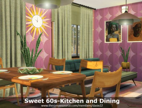 Sweet 60s-Kitchen and Dining