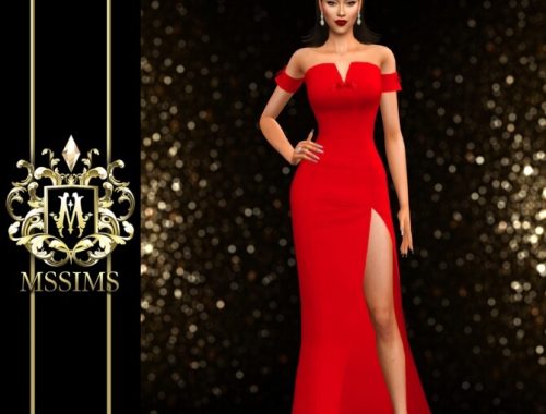 SWEET HEART DRESS at MSSIMS