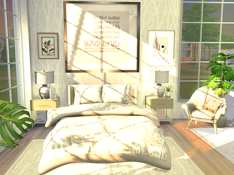 Sylvie Bedroom - CC - The Sims 4 Catalog