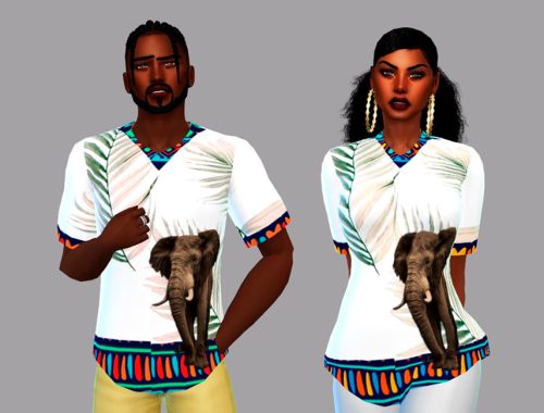 T-shirt -Female and male