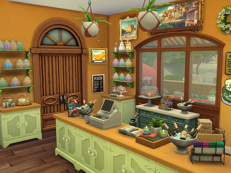 Tartosa Bakery No Cc The Sims 4 Catalog