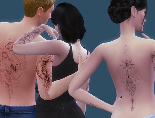 Unisex Tattoo Set #1