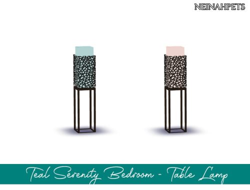 Teal Serenity Bedroom {Mesh Required}