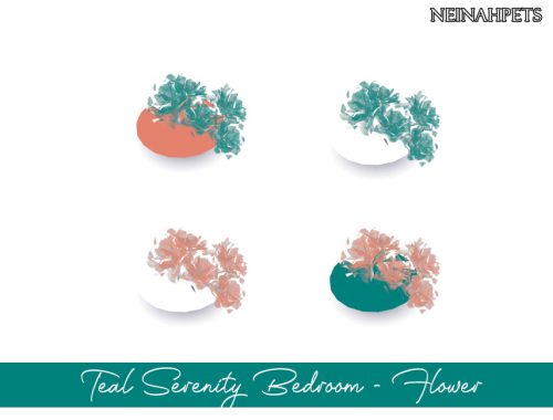 Teal Serenity Bedroom {Mesh Required}