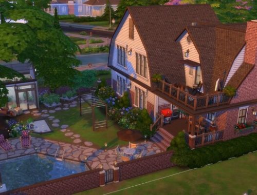 The Ancestral House BG NoCC by OxanaKSims