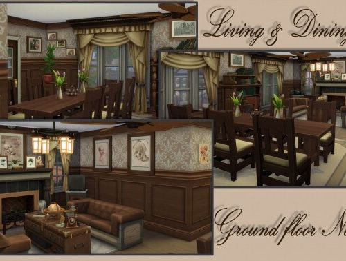 The Ancestral House BG NoCC by OxanaKSims