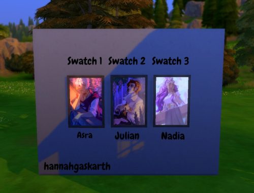The Arcana: Visual Game Romance Frame 2 [6 Swatches]