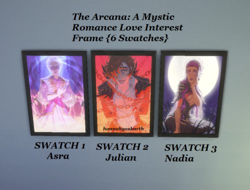 The Arcana: Visual Game Romance Frame [6 Swatches]