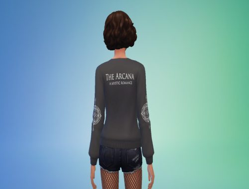 The Arcana: Visual Game Romance Sweater [REQUIRES SPA DAY]