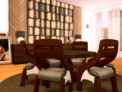The Cullen house at RUSTIC SIMS