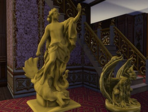 The Greek Room Sculptures & Busts at Anna Quinn Stories