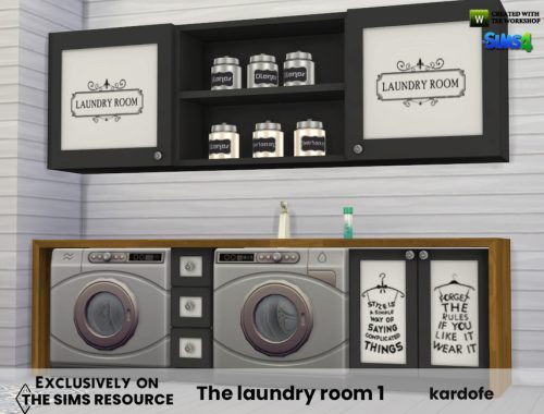 The laundry room 1