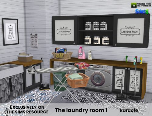 The laundry room 1