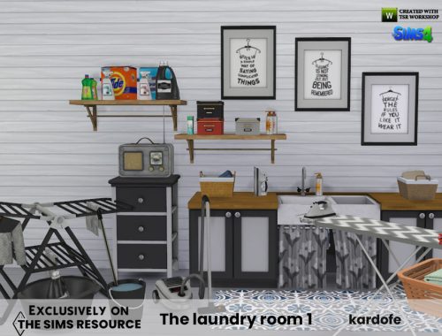 The laundry room 1