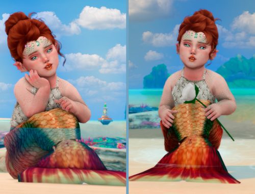 The Little Mermaid PosePack
