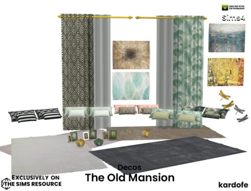 The Old Mansion decos