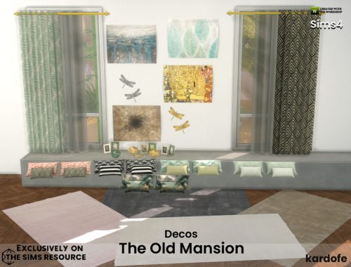 The Old Mansion decos