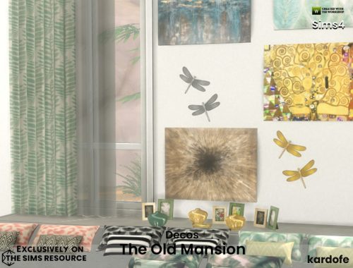The Old Mansion decos