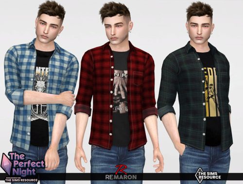 The Perfect Night Band Shirt for Male