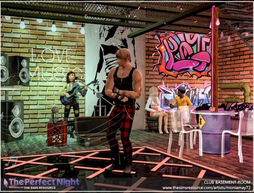 The Perfect Night Club Basement Room