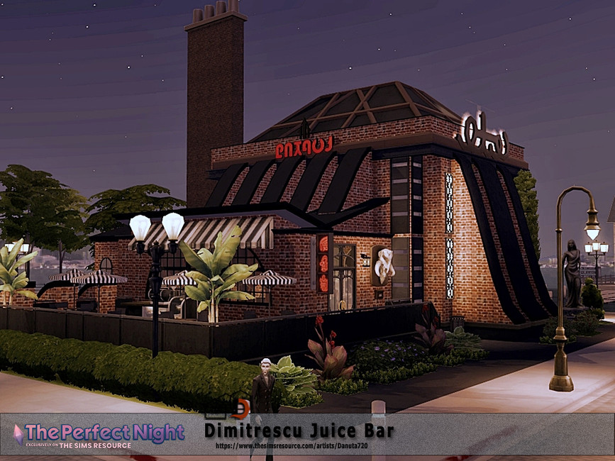 The Perfect Night - Dimitrescu Juice Bar - The Sims 4 Catalog