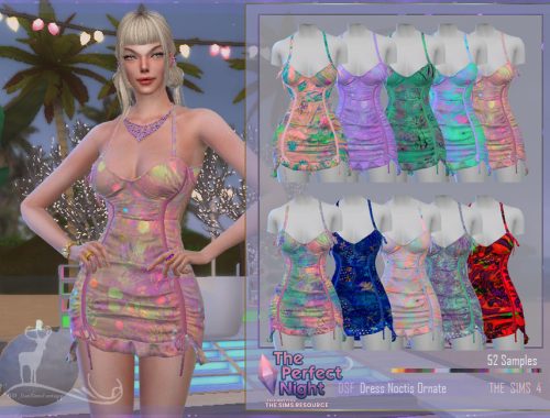 The Perfect Night  Dress Noctis Ornate