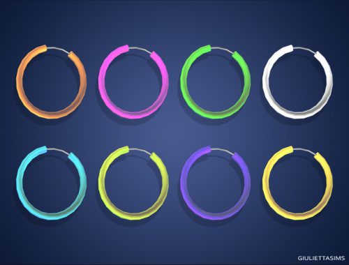 The Perfect Night Glow Festival Hoop Earrings