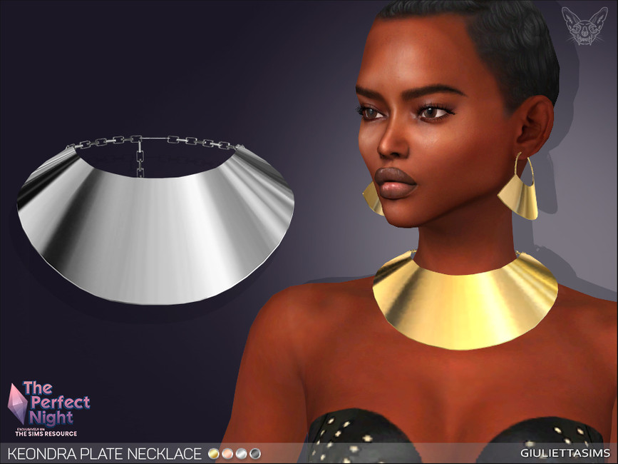 The Sims Resource - Oh My Goth choker version for men lilit