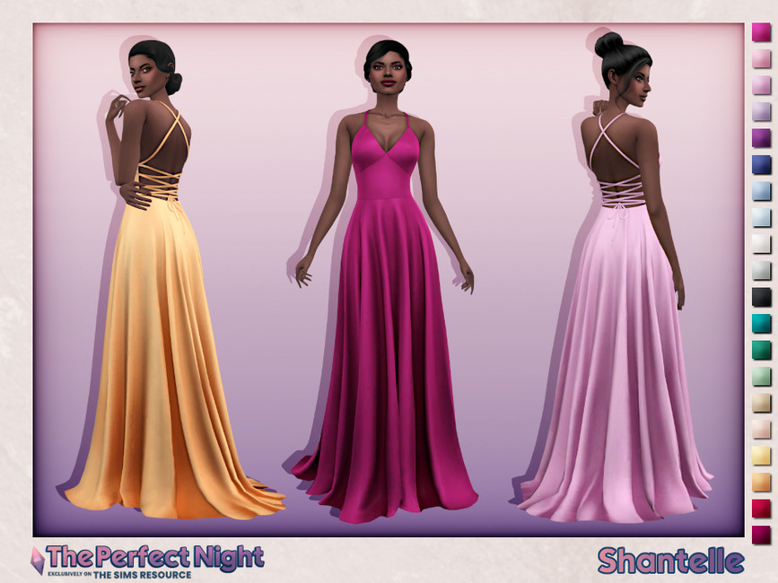 The Perfect Night - Shantelle Dress - The Sims 4 Catalog